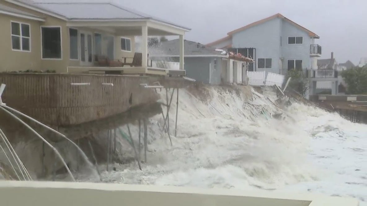 Tropical Storm Nicole: Several Florida homes in danger of collapsing into ocean due to beach erosion